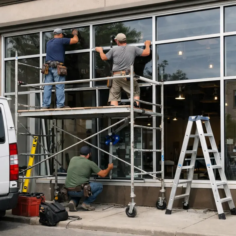 Commercial Window Installation Rawlings